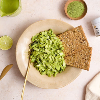 Green Goddess salad with a matcha twist